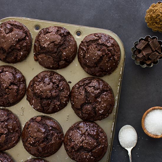 Ultimate Double Chocolate Muffins