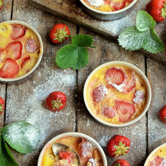 Strawberry Clafoutis