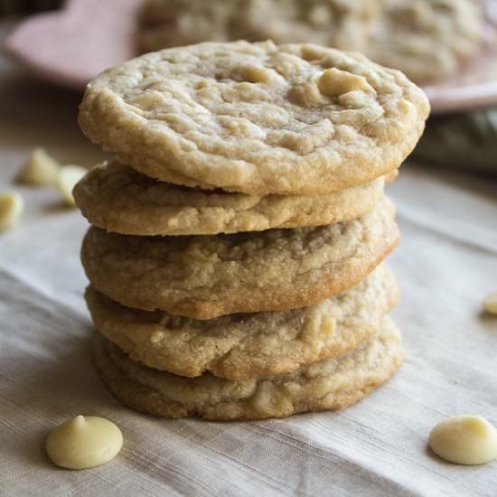 White Chocolate Macadamia Cookies