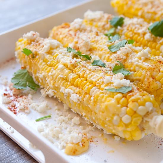 Grilled Mexican Corn
