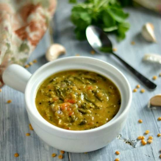 Dhal Methi/Fenugreek with Lentils