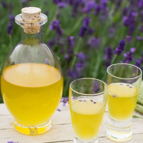 Lavender Limoncello