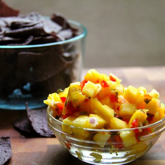 Mango Red Pepper & Cilantro Salsa