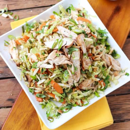 Ginger Sesame Chicken Salad