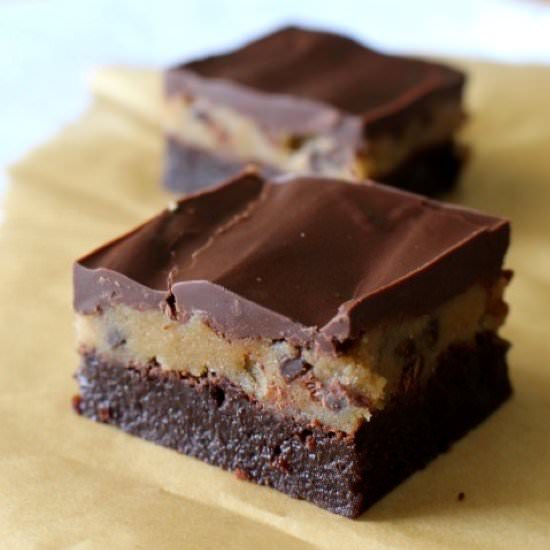 Cookie Dough Brownies