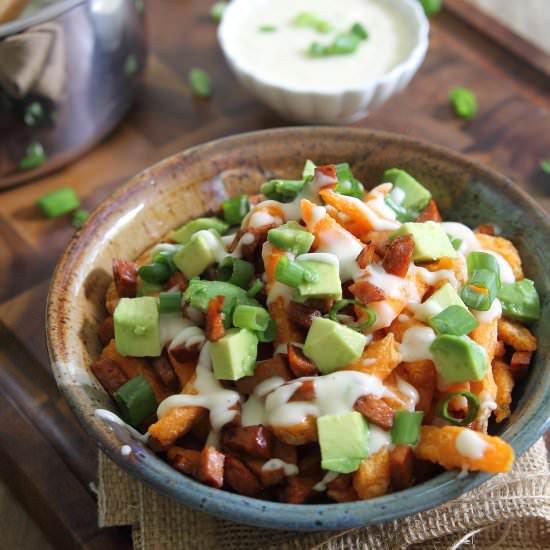 Sweet potato poutine