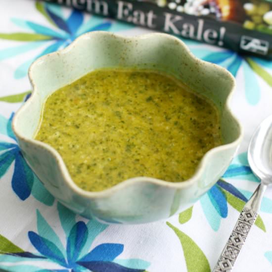 Creamy Kale and Sweet Potato Soup