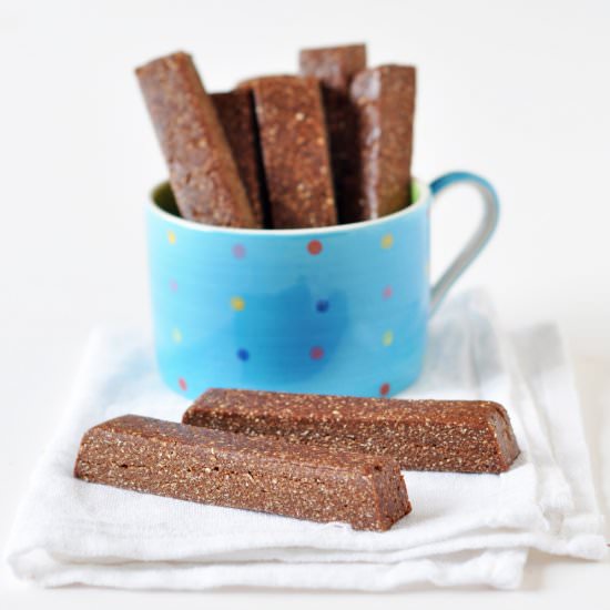 3-ingredient Choc-oat Bars