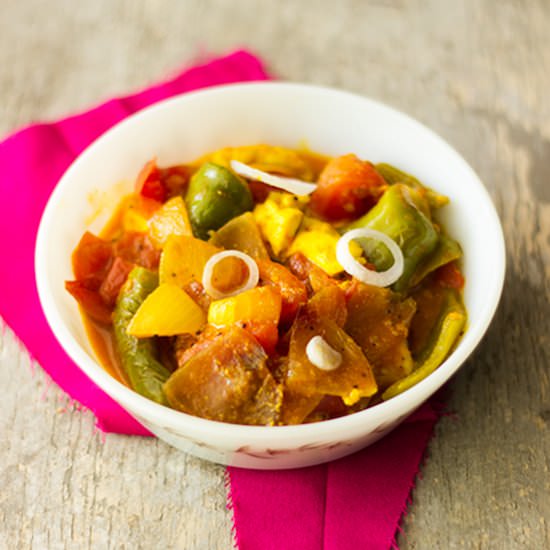 Paneer Do Pyaza