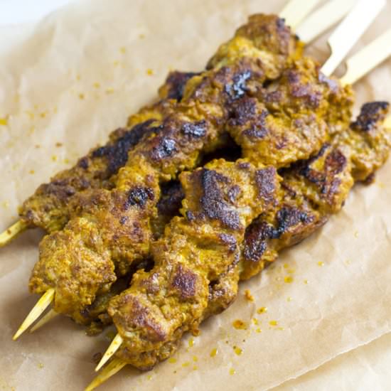 Chicken Satay Skewers