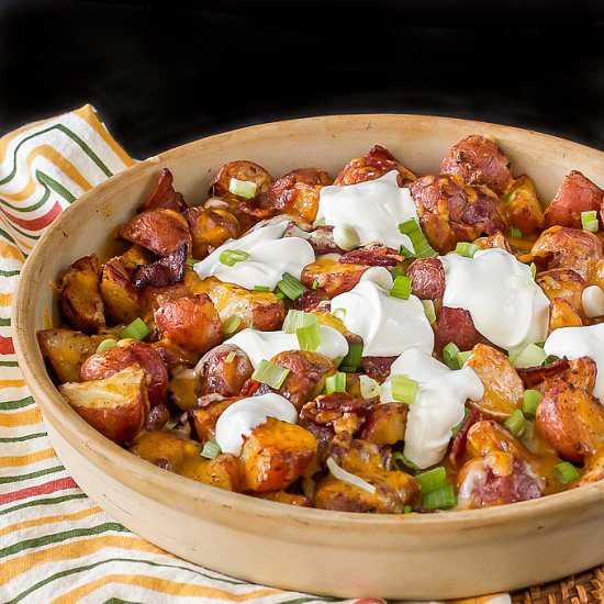 Loaded Chipotle Potatoes