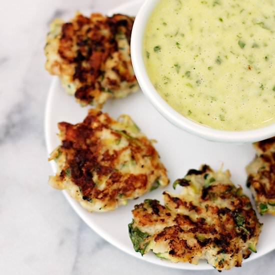 Zucchini Chicken Bites