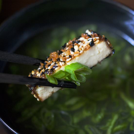 Sesame Crusted Tofu