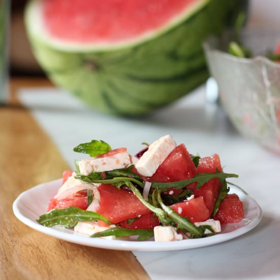 Watermelon and Feta Cheese Salad