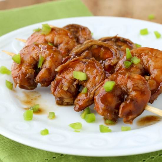 Spicy Barbecue Beer Shrimp