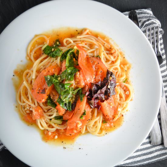 Tomato & Anchovy Butter Pasta
