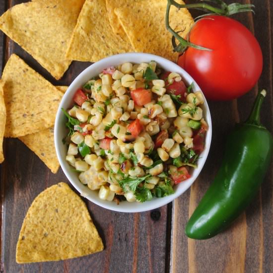 Quick & Easy Corn Salsa