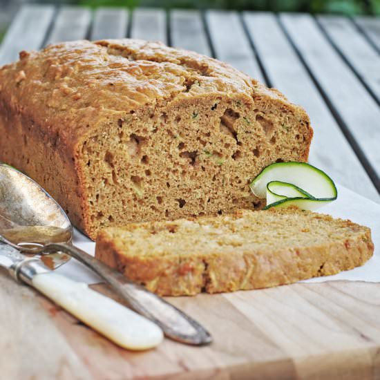 Zucchini Bread W/ Honey + Molasses