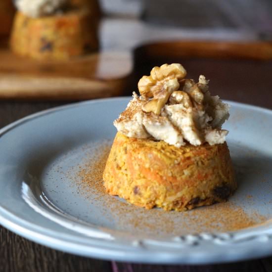 Raw Vegan Paleo Carrot Cake