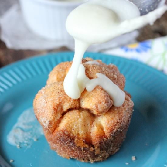 Mini Cinnamon Pull Apart Muffins