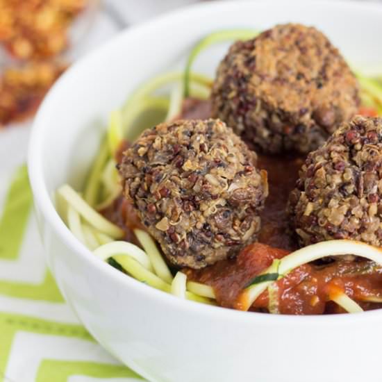 Vegan Quinoa “Meatballs”
