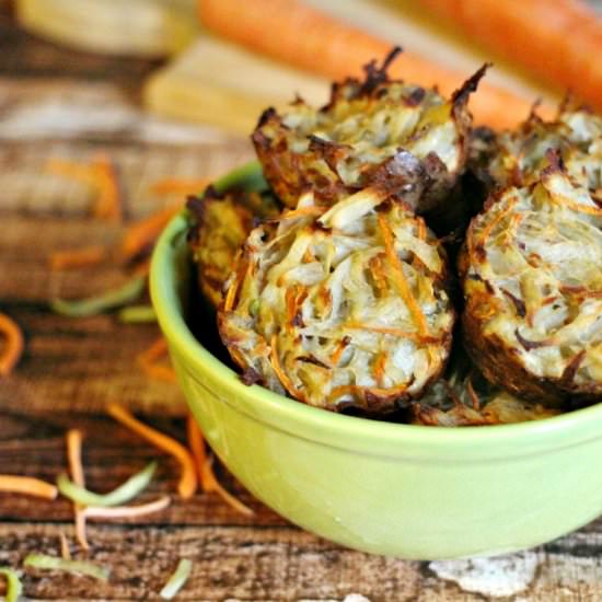 Easy Vegetable Hash Brown Cups