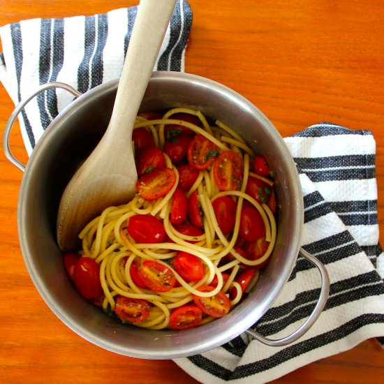 No Cook Summer Pasta