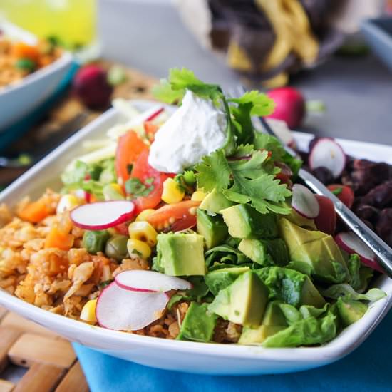 Better-than-Chipotle Burrito Bowls