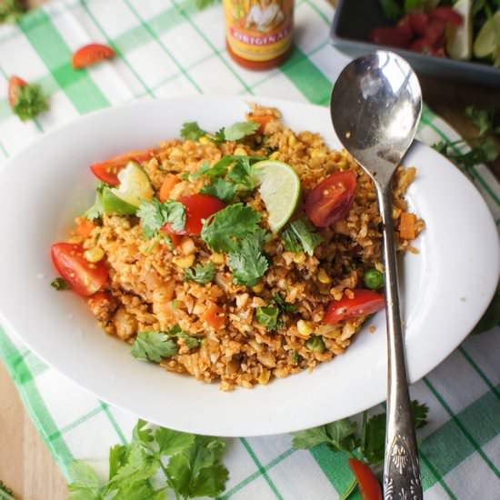 Low Carb Mexican “Rice”
