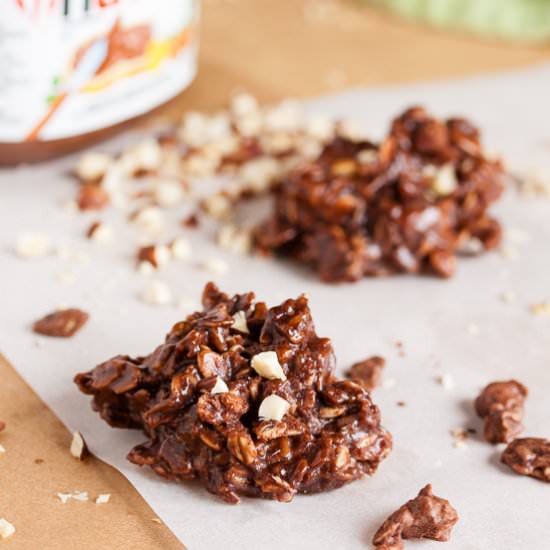 Nutella No-Bake Cookies