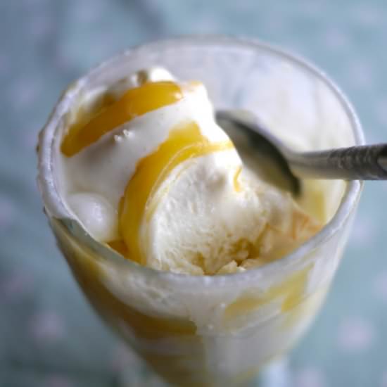 No Churn Lemon Ice Cream