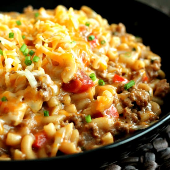 Easy Homemade Hamburger Helper