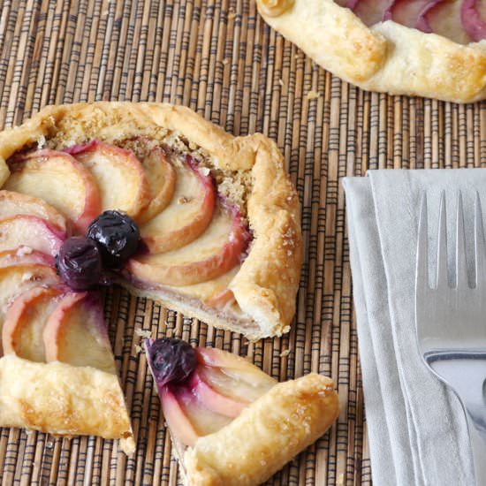 Peach & Blueberry Galettes