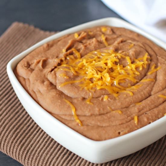 Restaurant Style Refried Beans