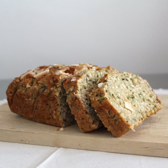 Zucchini Coconut Loaf Cake