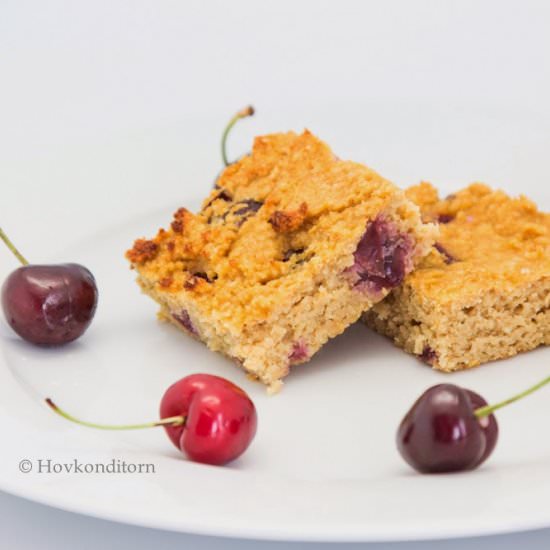 Cherry Almond Squares