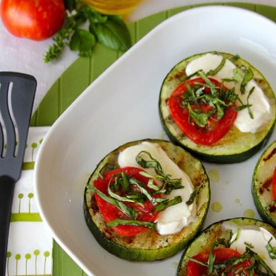 Grilled Zucchini Bruschetta