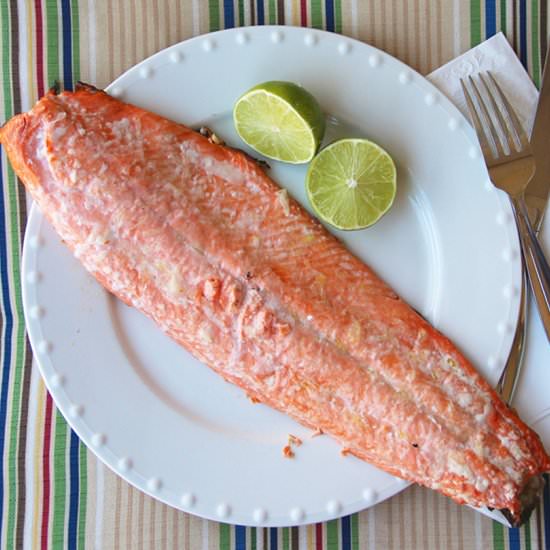 Grilled Lime Salmon