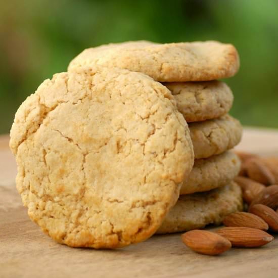 Skinny Almond Meal Cookies