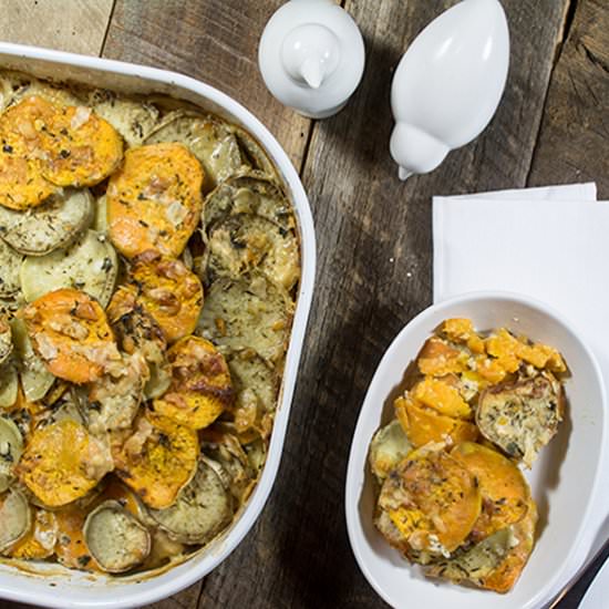 Sweet Potato Gratin