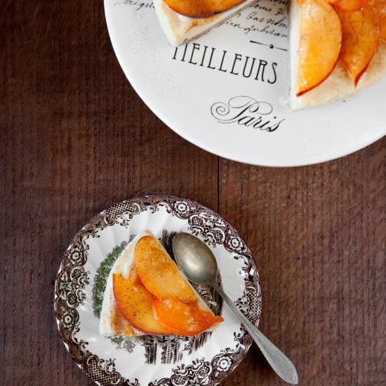 Vegan ice-cream cake