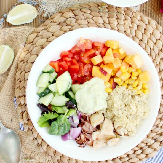 Grilled Chicken Quinoa Salad