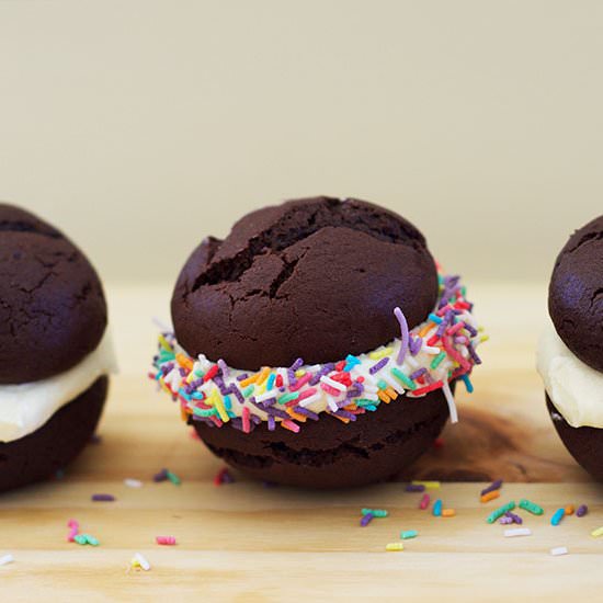 Chocolate Marshmallow Whoopie Pies