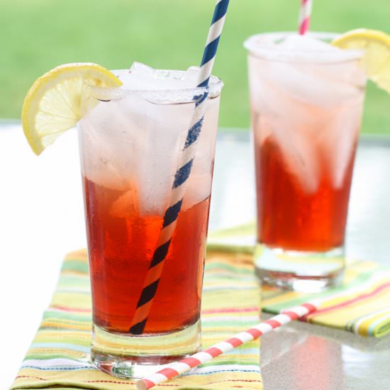 Cranberry Tea Spritzers