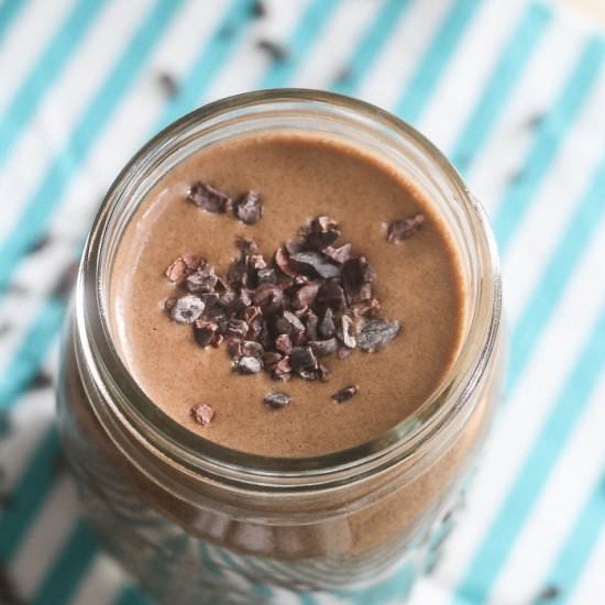 Chocolate Banana Protein Smoothie
