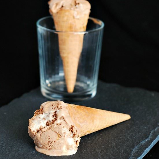 Milk Chocolate S’mores Ice Cream