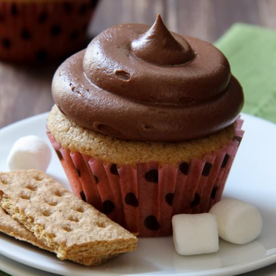 Graham S’more Cupcakes