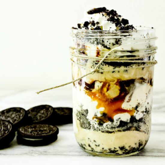 Mason Jar Mud Pie