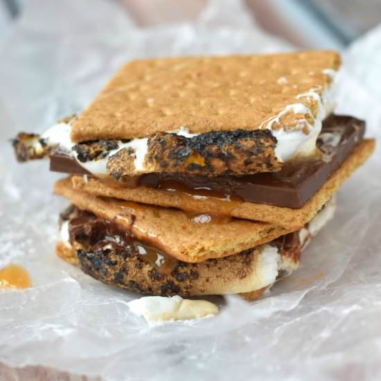 Salted Caramel S’mores