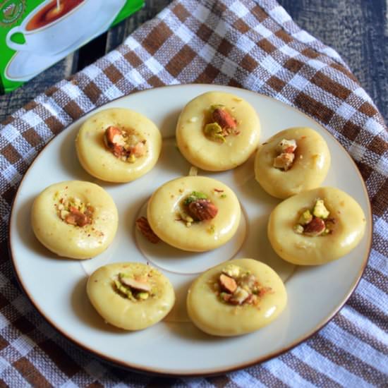 Easy Milk Peda-Dhoodh Peda